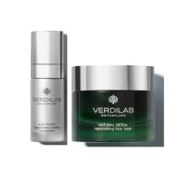 VERDILAB Acid Power Imperfections Treating Concentrate 15 ml + Natural Detox Replenishing Face Mask 50 ml